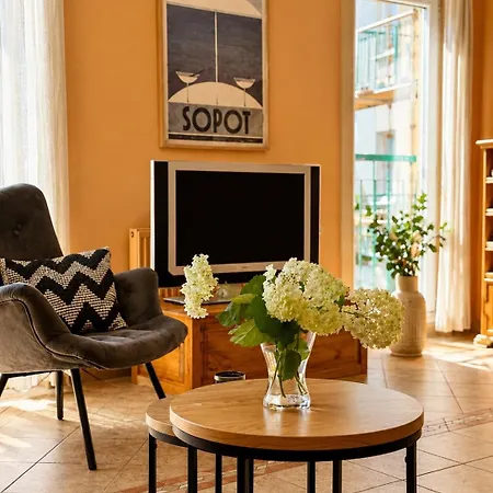 Sopot Home - Przestronny Apartament Z Parkingiem W Sopocie Апартаменты Сопот